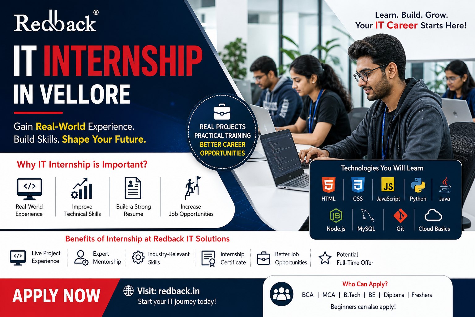 Best IT Internship in Vellore for Students: Complete Guide for 2026